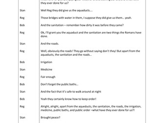 Saxons and Vikings Assembly Script