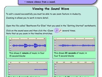 Sound Editing Using Audacity