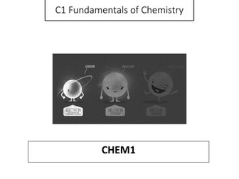GCSE AQA Chemistry Fundamentals of Chemistry Booklet C.1. 