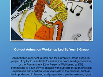 Cut out animation workshop