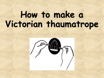 Victorian thaumatrope