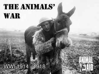 Animals in WWI PowerPoint 1: The Animals' War