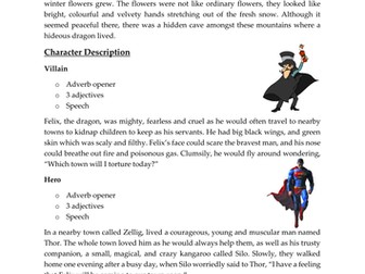 Setting & Character Descriptions 