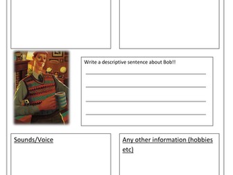 Man on the Moon character description sheet