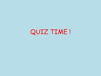 General Knowledge Quiz KS2