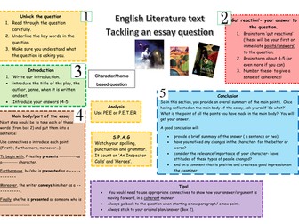 Essay question revision mat