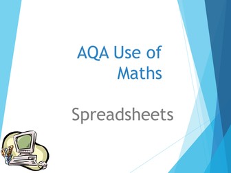 Basics of spreadsheets