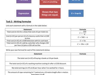Write formula - financial mathematics
