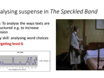 Analysing suspense in The Speckled Band