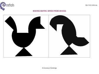 Easter Egg Constructions with a compass