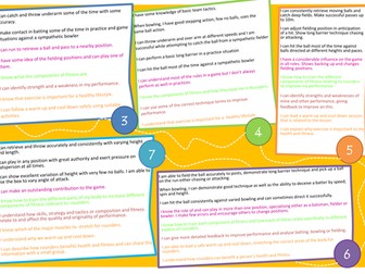 Rounders pupil friendly assessment criteria