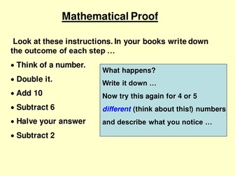 Introducing Mathematical Proof