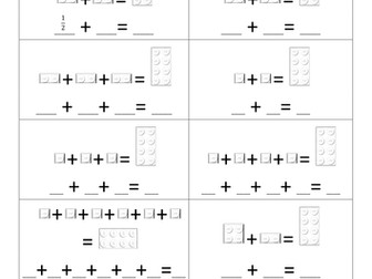Intro to Fractions using LEGO