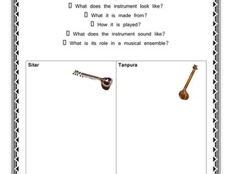 Indian Classical Music Fact Sheet