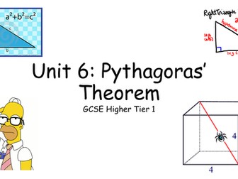 GCSE Higher Revision - 6.3. Applying Pythagoras' Theorem in Real-Life Situations.