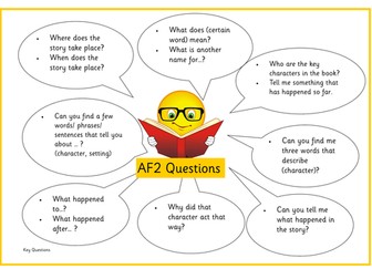 Guided Reading Programme inked to AF's with activities