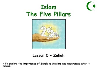 Five Pillars lesson 5 - Zakah