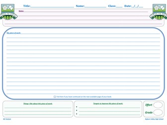 Marking Sheet