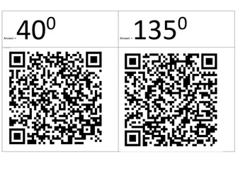 Lessons inc QR Code Treasure Hunt and Puzzle Challenges Interior Exterior Angles Polygons 