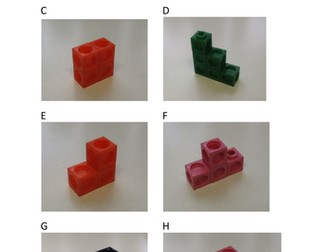 Isometric Drawing solids x24