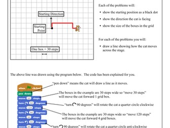 Scratch Programming - Computational Thinking Homework 3
