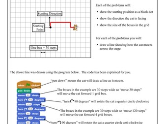 Scratch Programming - Computational Thinking Homework 3
