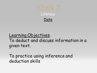 Literacy Lesson based on David Walliams Book - The Queen's Orang-utan