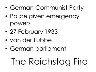 German History Revision Taboo