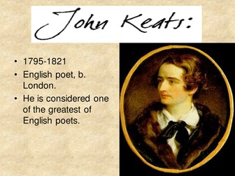 John Keats PPT