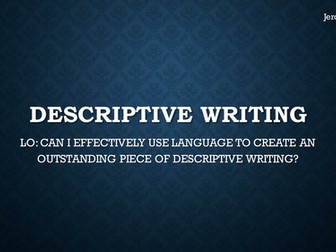 Descriptive Writing