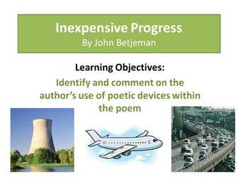 Poetry: Inexpensive Progress - John Betjeman