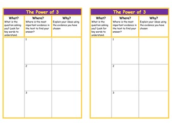 Reading SATs Practice Year 6