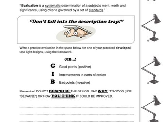 AQA Resistant Materials Exam Prep - Evaluation Question
