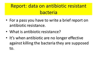 BTEC Application of Science Unit 7C