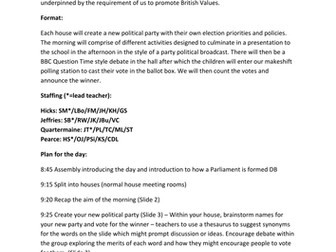 Run a General Election At School Kit