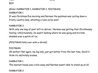 Winter Themed Playscripts