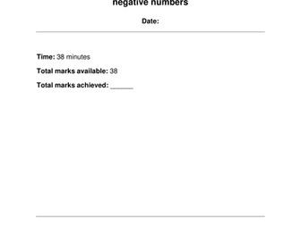 GCSE Revision booklets: Number topics