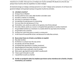 El mundo de trabajo / World of Work