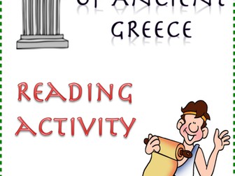 Ancient Greece Reading Comprehension (Yrs 4-6)