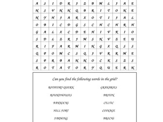 HISTORY WORD-SEARCH