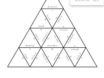 Find the mistake BIDMAS puzzle with 5 mistakes