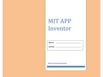 MIT APP Inventor basics