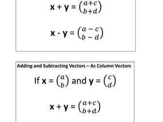 Vectors - KS 4