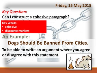 Paragraph Structures - KS4