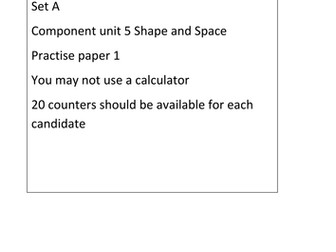 Entry level certificate math unit 5 ESA