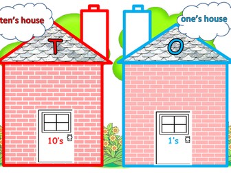 Place Value - Tens & Ones house