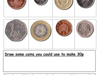 Money Activity - 3 Levels