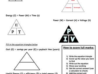 Edexcel P1 Calculations Revision Worksheet