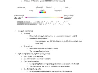 OCR 21st Century Science P2 Summary notes