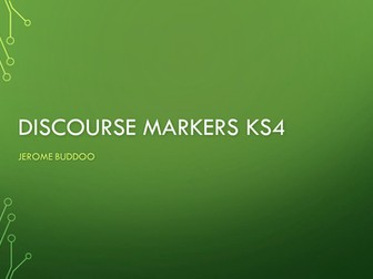 Discourse Markers